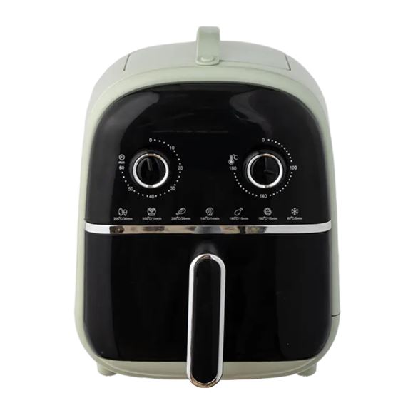 Contrôle mécanique à double tête Fryer à air carré visuel: la combinaison parfaite de fonctionnement simple et de cuisson saine